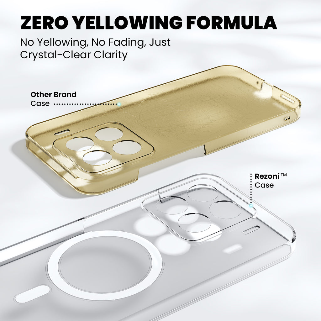 Anti-Yellow Magsafe Clear Case Xiaomi