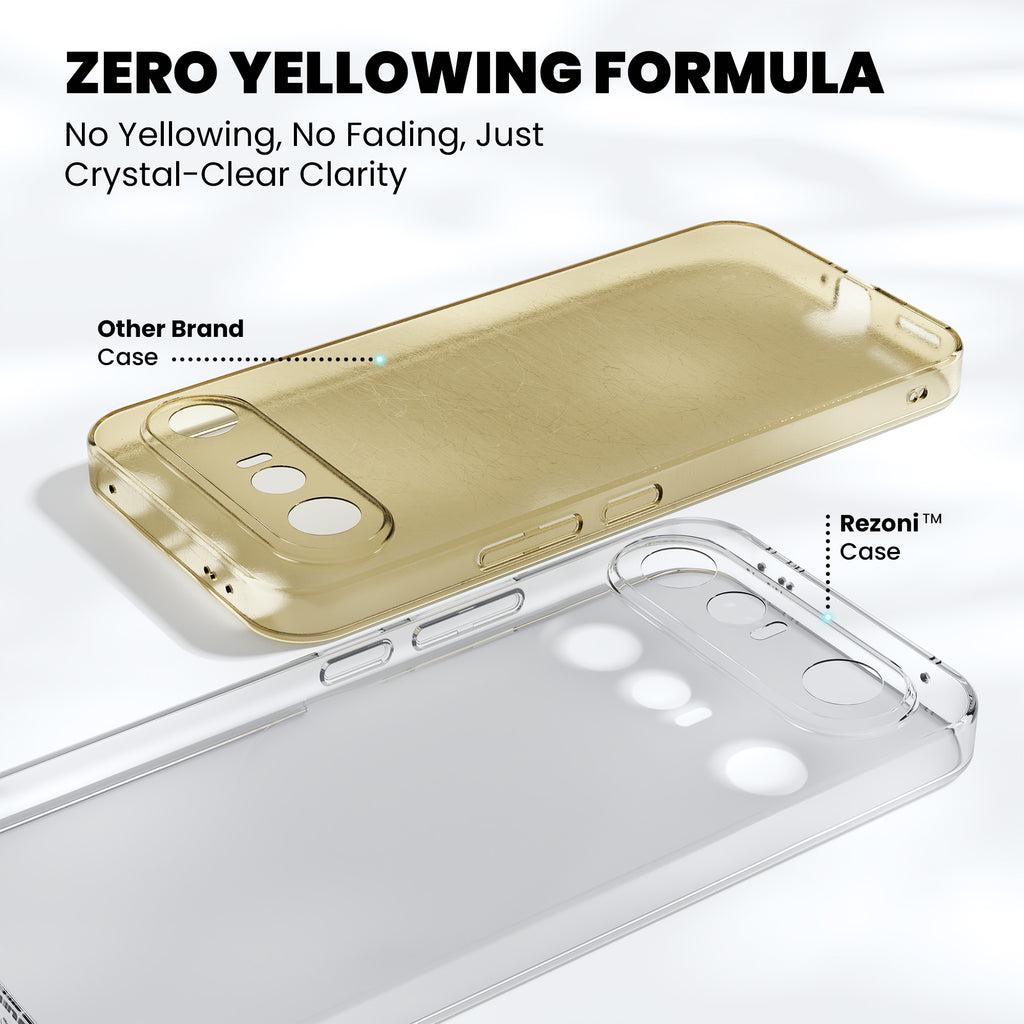 Anti-Yellow Clear Case - Vivo X300 FE