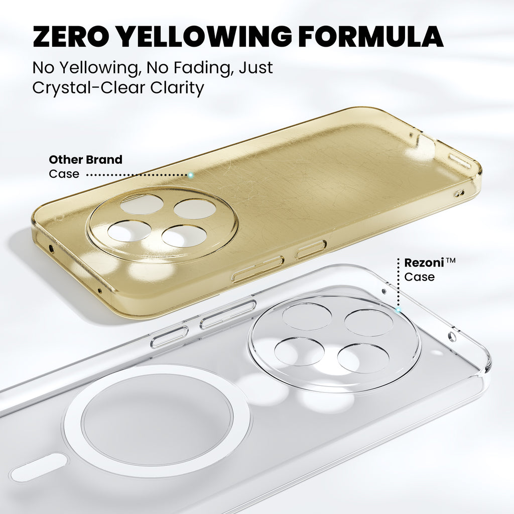 Anti-Yellow Magsafe Clear Case - Redmi A3