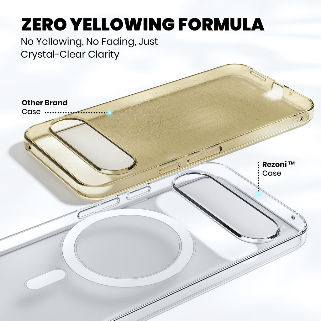 Anti-Yellow Magsafe Clear Case Google Pixel