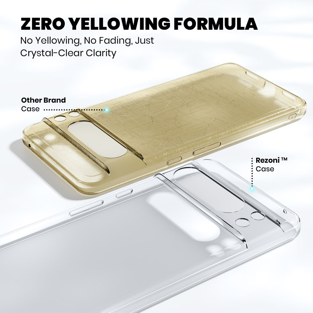 Anti-Yellow Clear Case Google Pixel