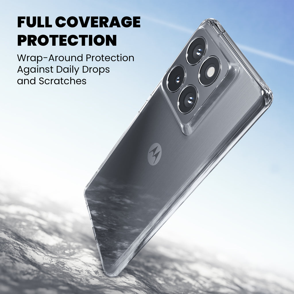 Anti-Yellow Clear Case - Motorola Edge 70 Max