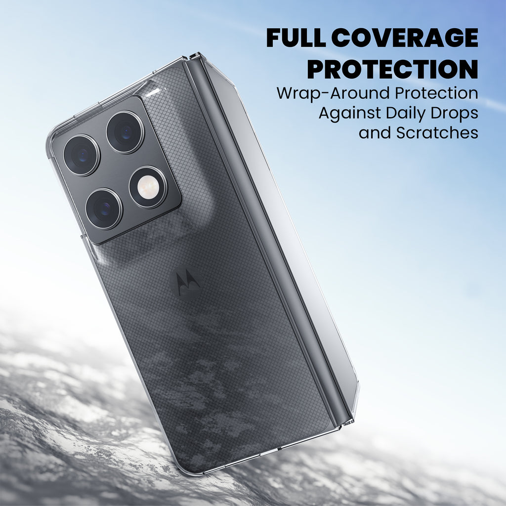 Anti-Yellow Clear Case - Motorola Razr Fold