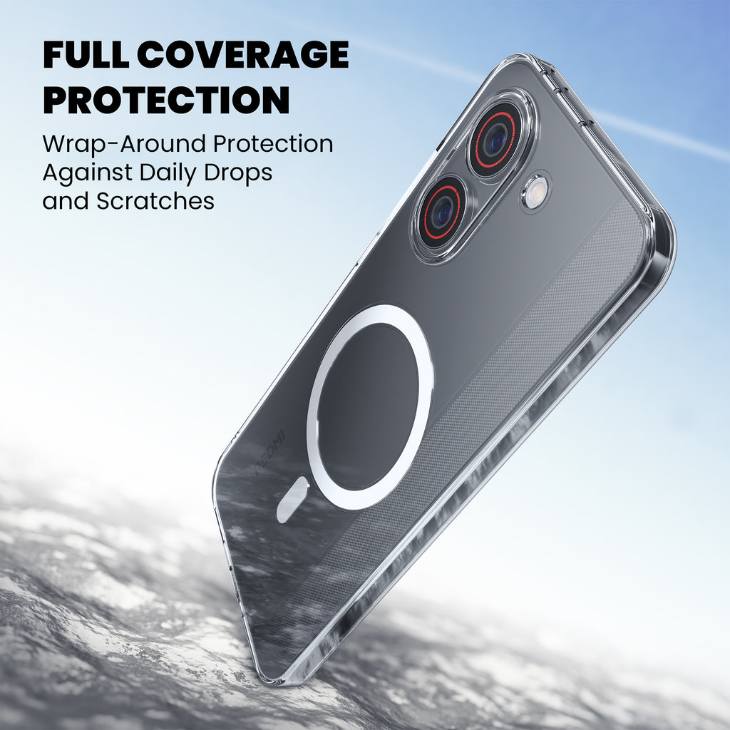 Anti-Yellow Magsafe Clear Case - Redmi Turbo 5