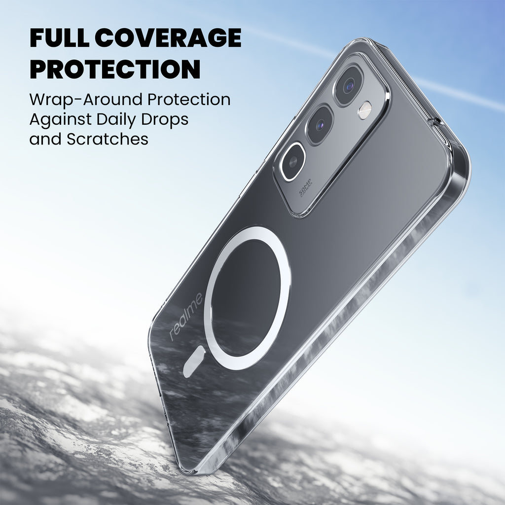 Anti-Yellow Magsafe Clear Case - Realme Narzo 100 Lite 5G