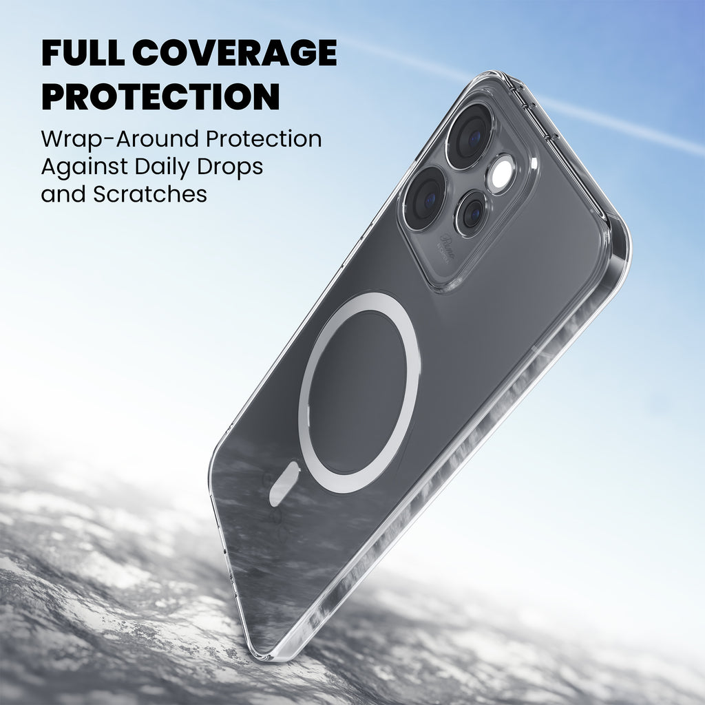 Anti-Yellow Magsafe Clear Case Oppo Reno Series
