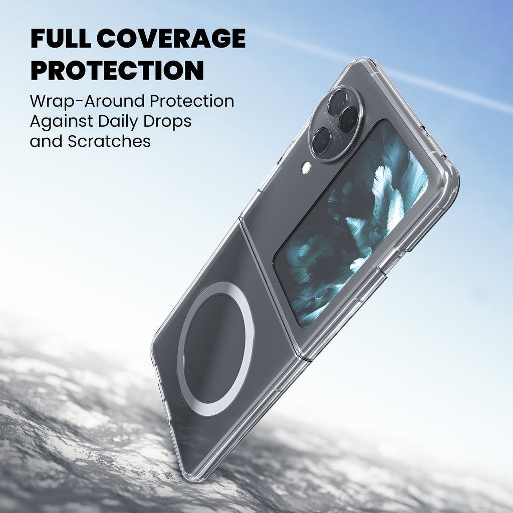 Anti-Yellow Magsafe Clear Case Oppo N Series