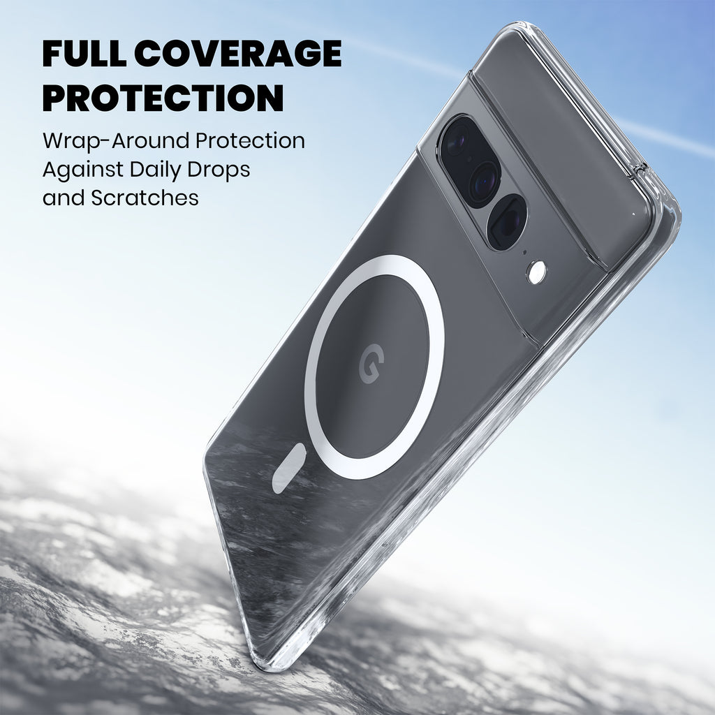 Anti-Yellow Magsafe Clear Case Google Pixel