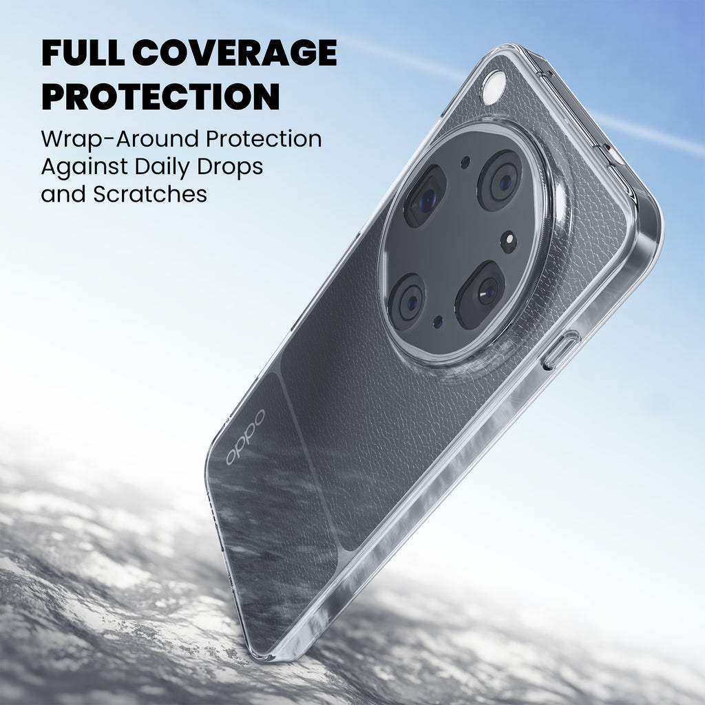 Anti-Yellow Clear Case Oppo X Series