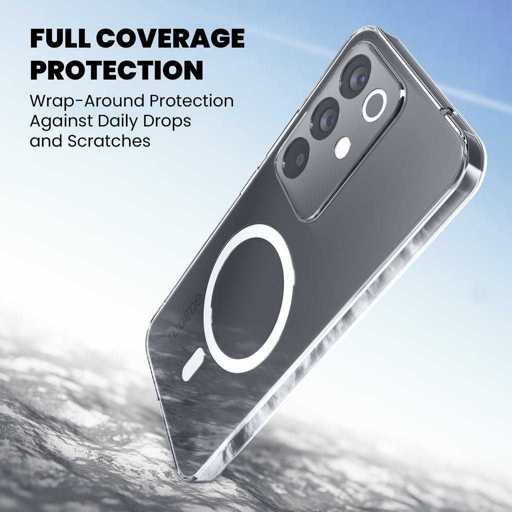 Anti-Yellow Magsafe Clear Case - Realme Narzo 90 5G