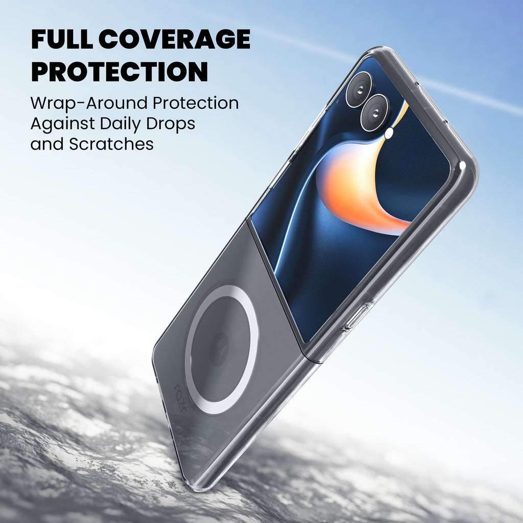 Anti-Yellow Magsafe Clear Case - Motorola Razr 40