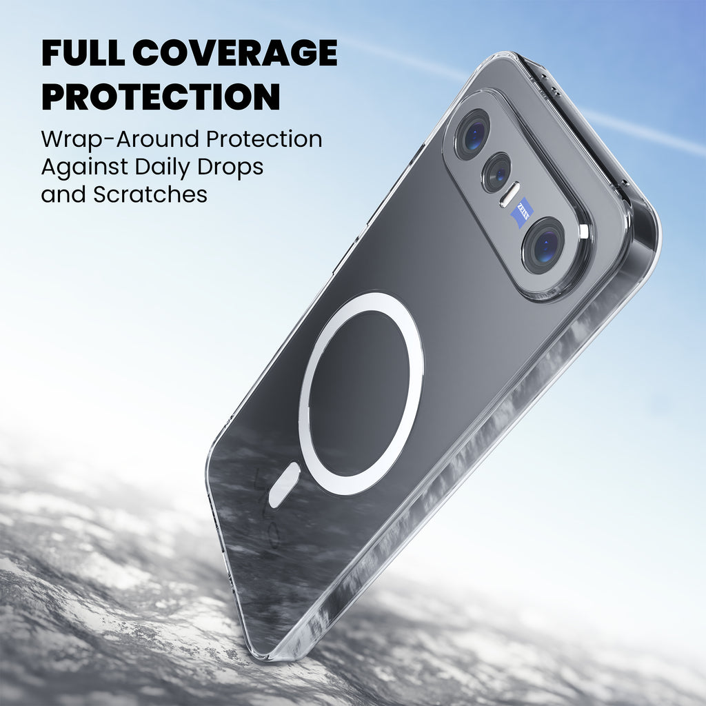 Anti-Yellow Magsafe Clear Case - Vivo X300 FE