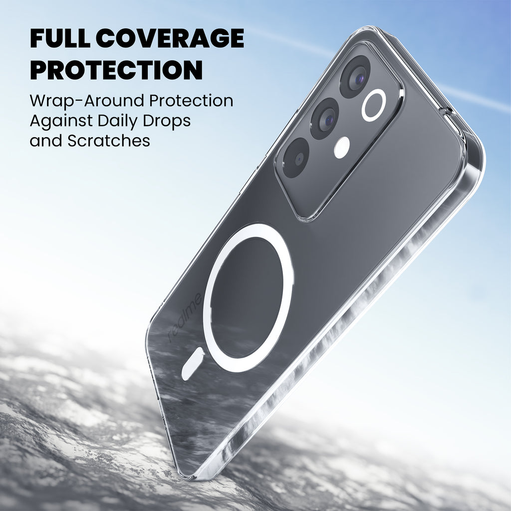 Anti-Yellow Magsafe Clear Case - Realme Narzo 90x 5G