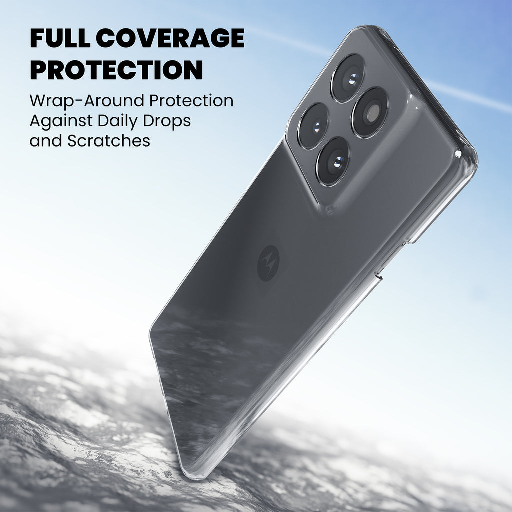 Anti-Yellow Clear Case - Motorola Edge 50 Neo