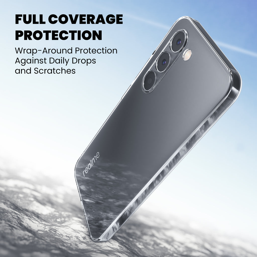 Anti-Yellow Clear Case - Realme P4 Lite 5G