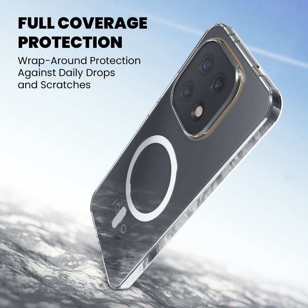 Anti-Yellow Magsafe Clear Case - iQOO Z9s 5G