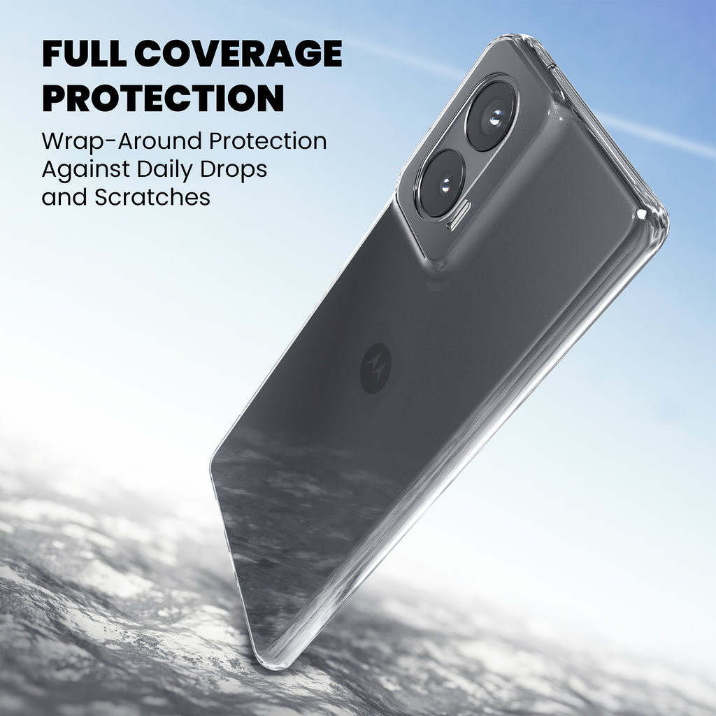 Anti-Yellow Clear Case - Moto G52
