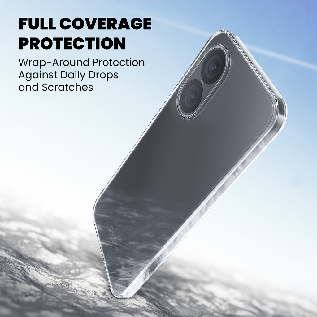 Anti-Yellow Clear Case - Redmi 9i