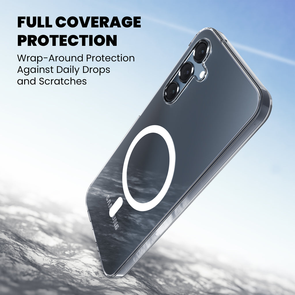 Anti-Yellow Magsafe Clear Case Samsung A Series