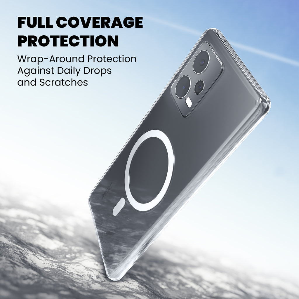 Anti-Yellow Magsafe Clear Case - Redmi Note 12 Pro Plus 5G