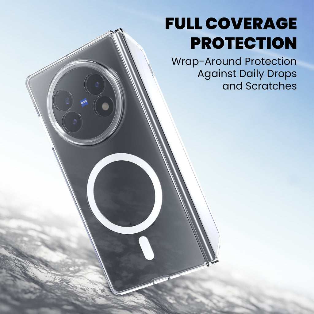 Anti-Yellow Magsafe Clear Case - Vivo X Fold 3 Pro