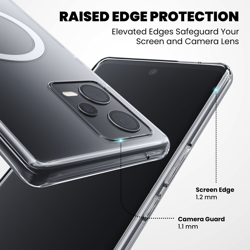 Anti-Yellow Magsafe Clear Case - Redmi Note 11T 5G