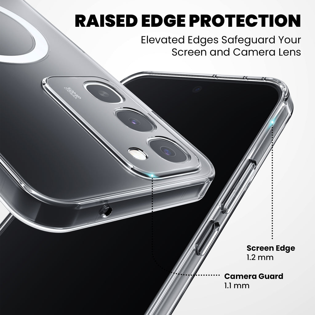 Anti-Yellow Magsafe Clear Case - Realme P4R 5G