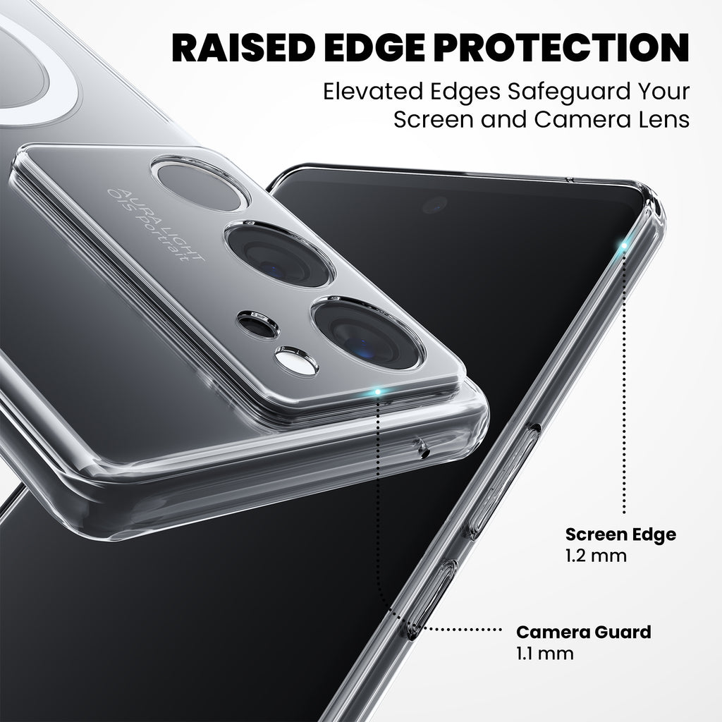 Anti-Yellow Magsafe Clear Case - Vivo Y300 Plus 5G