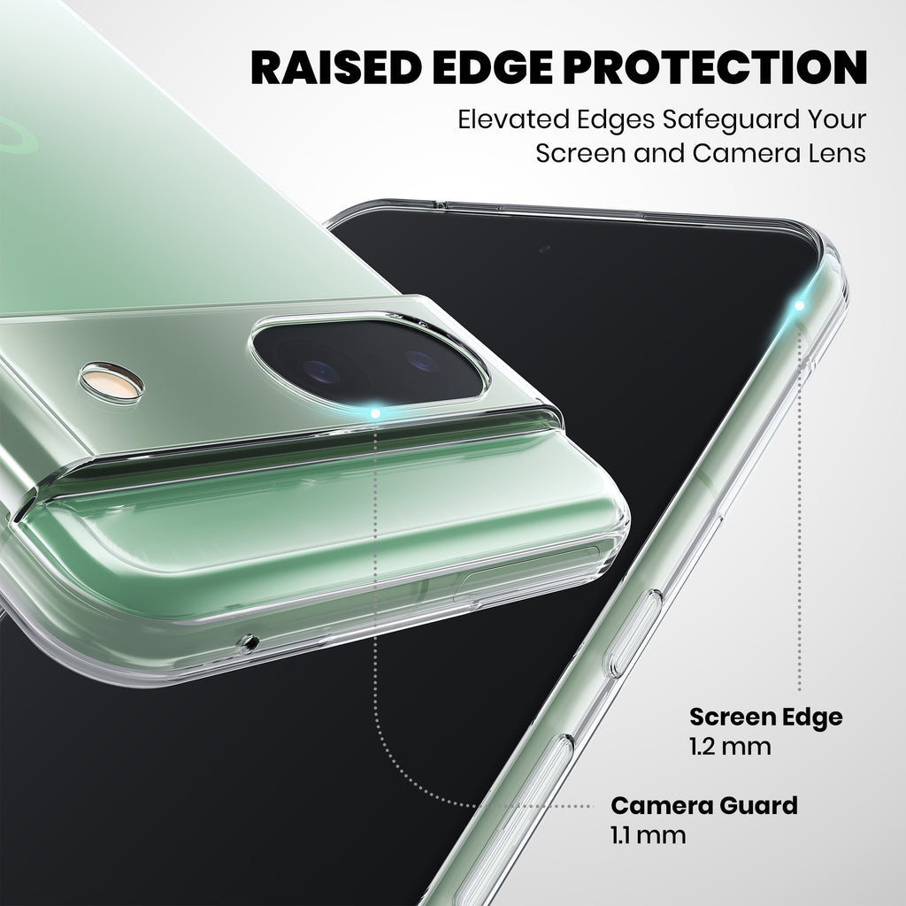 Anti-Yellow Clear Case Google Pixel