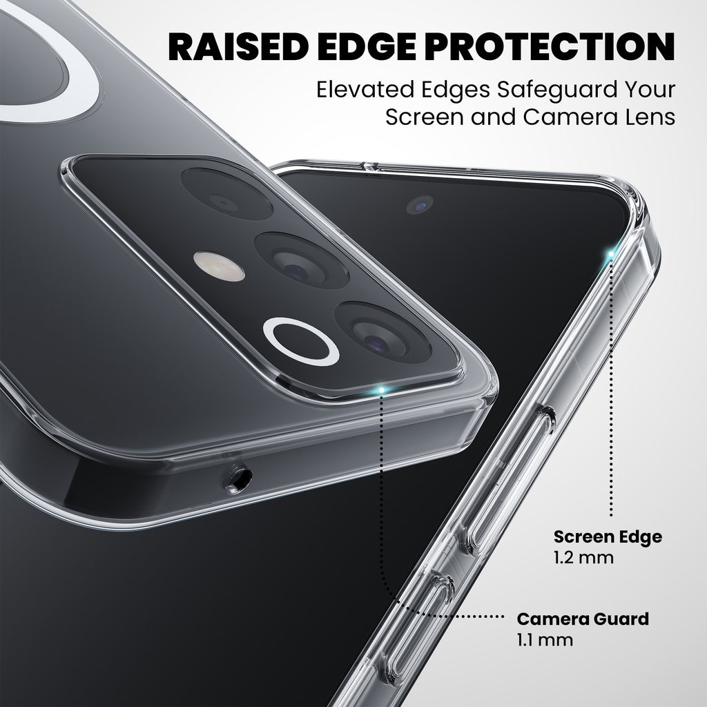 Anti-Yellow Magsafe Clear Case - Realme P3x 5G