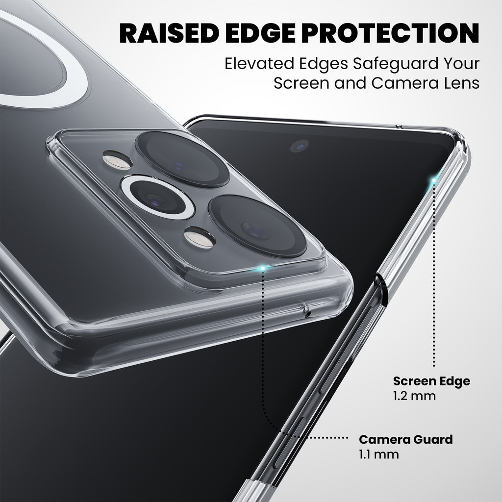 Anti-Yellow Magsafe Clear Case - Realme 10 Pro Plus 5G