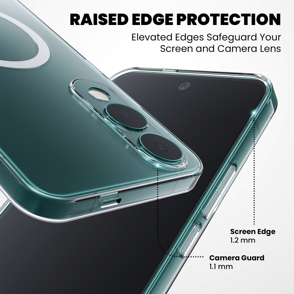 Anti-Yellow Magsafe Clear Case - iQOO Z10 Lite 5G