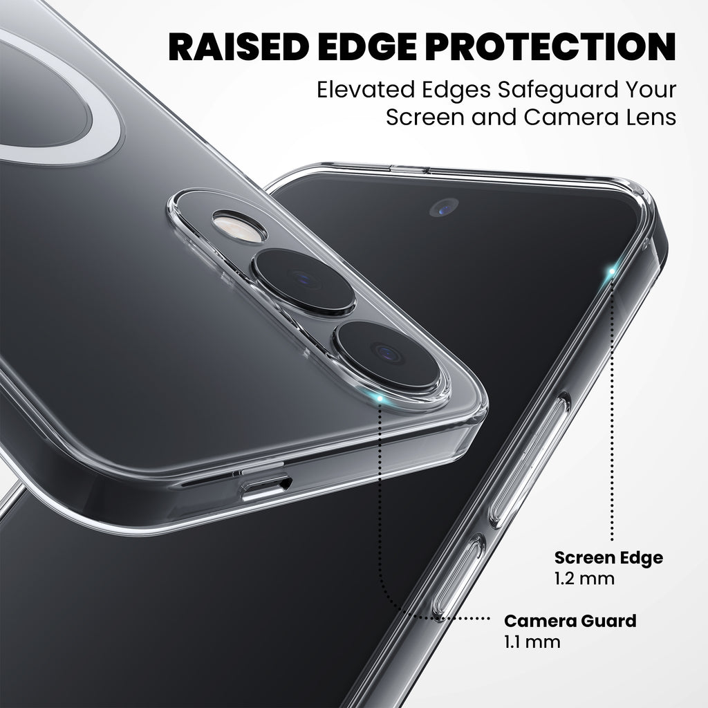 Anti-Yellow Magsafe Clear Case - iQOO Z9 Lite 5G