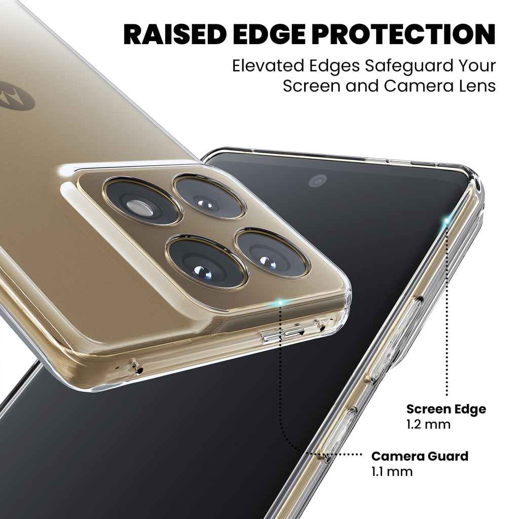 Anti-Yellow Clear Case - Motorola Signature