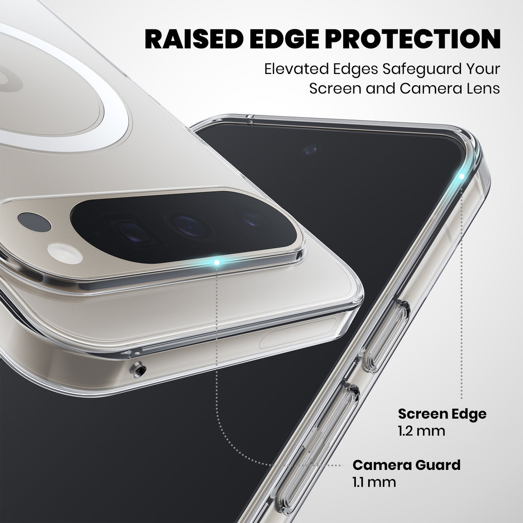 Anti-Yellow Magsafe Clear Case Google Pixel