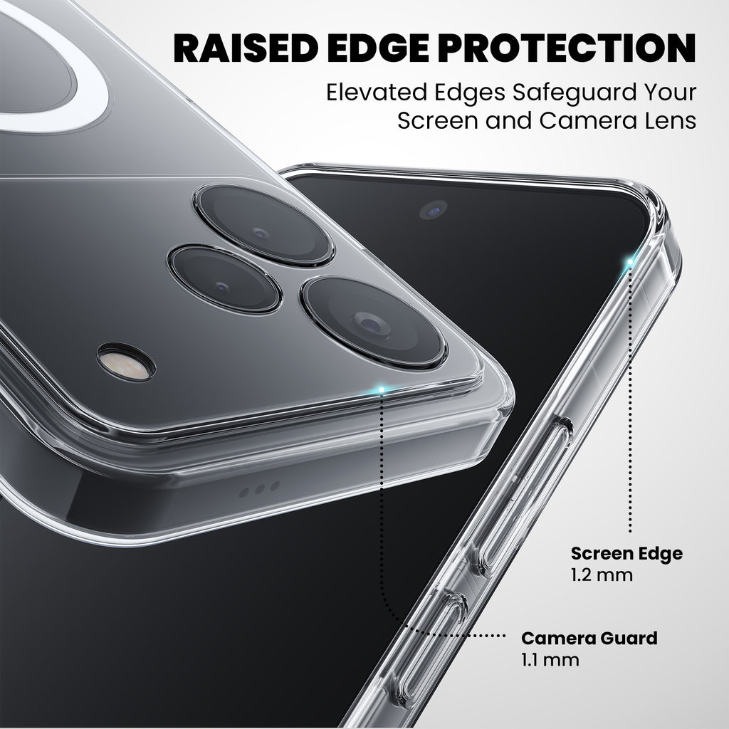 Anti-Yellow Magsafe Clear Case - Realme C100i 4G