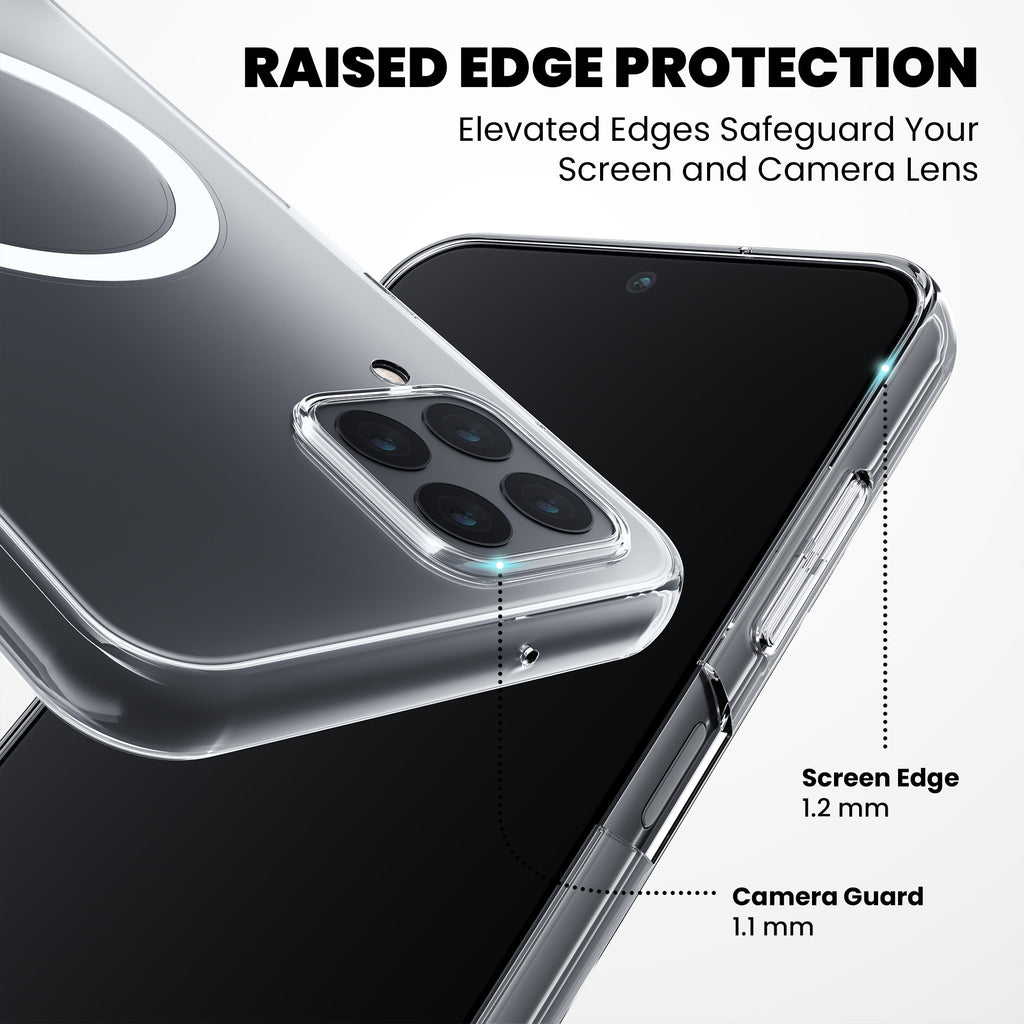 Anti-Yellow Magsafe Clear Case Samsung A Series