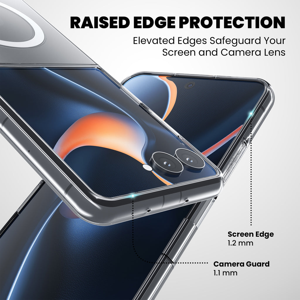 Anti-Yellow Magsafe Clear Case - Motorola Razr 60