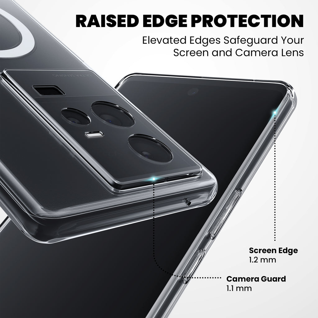 Anti-Yellow Magsafe Clear Case - iQOO 7