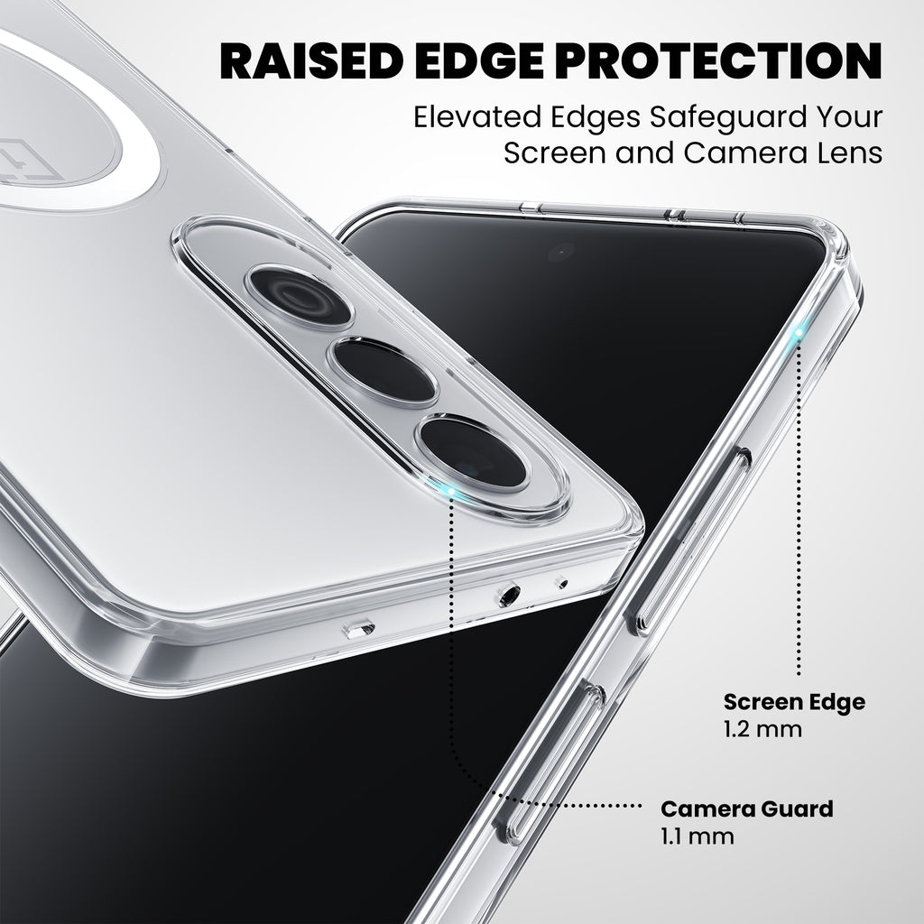 Anti-Yellow Magsafe Clear Case - OnePlus Nord CE6 Lite
