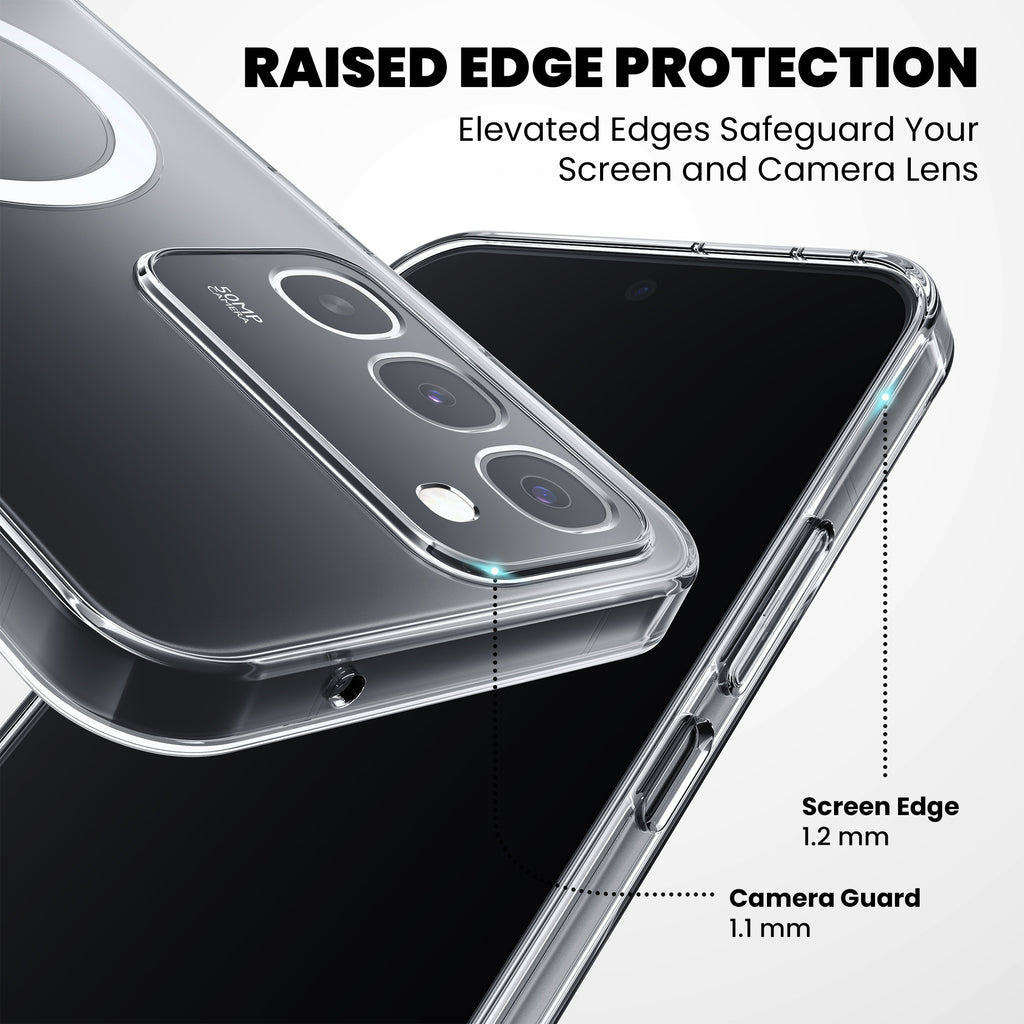 Anti-Yellow Magsafe Clear Case - Realme Narzo 100 Lite 5G