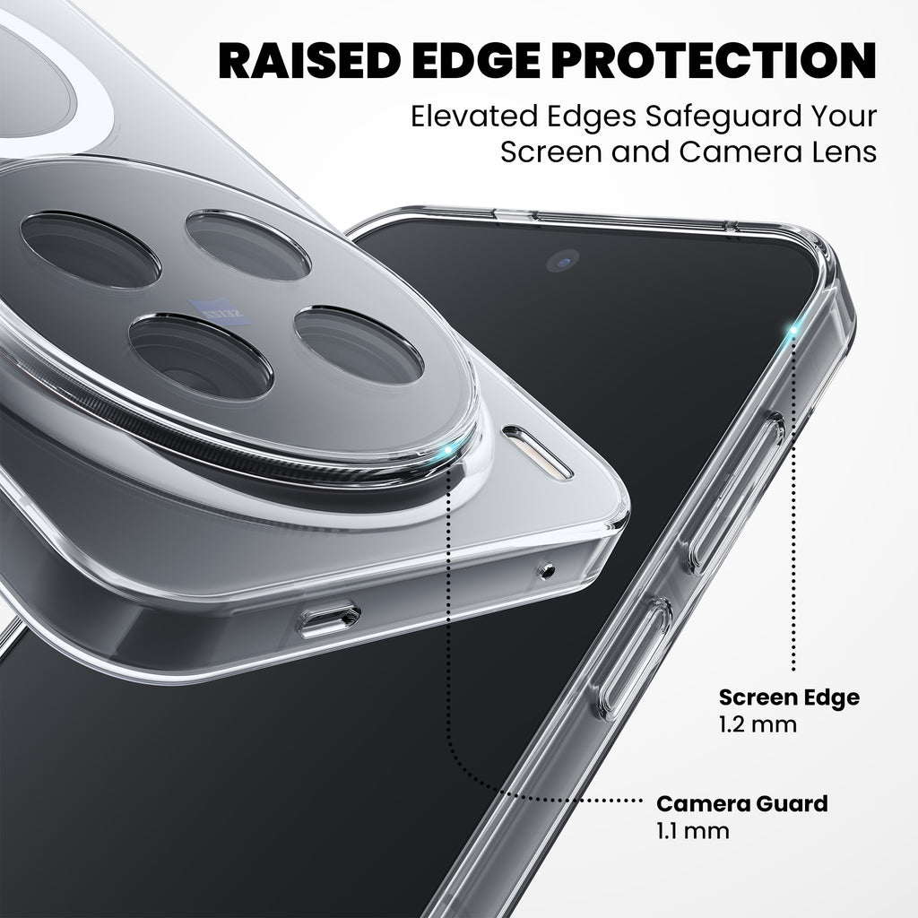 Anti-Yellow Magsafe Clear Case - Vivo T3x 5G