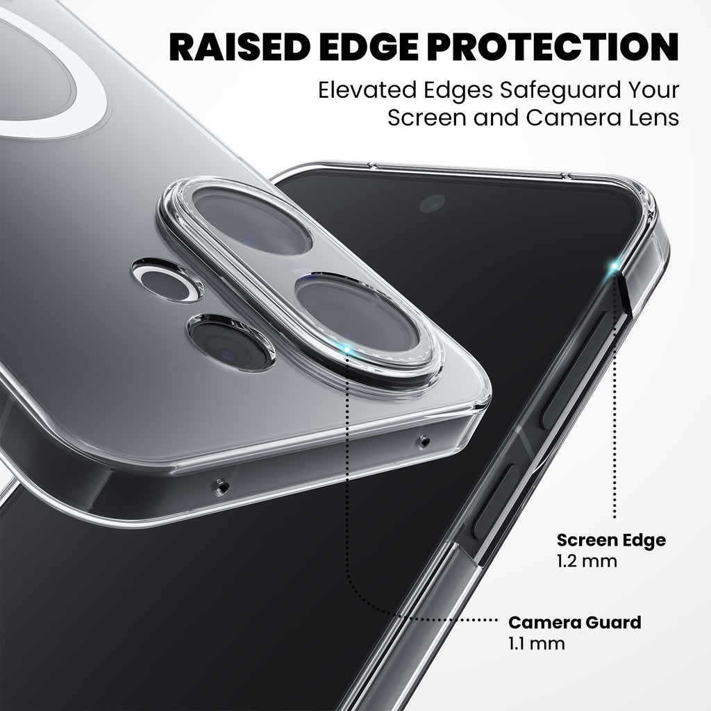 Anti-Yellow Magsafe Clear Case - Vivo V15 Pro