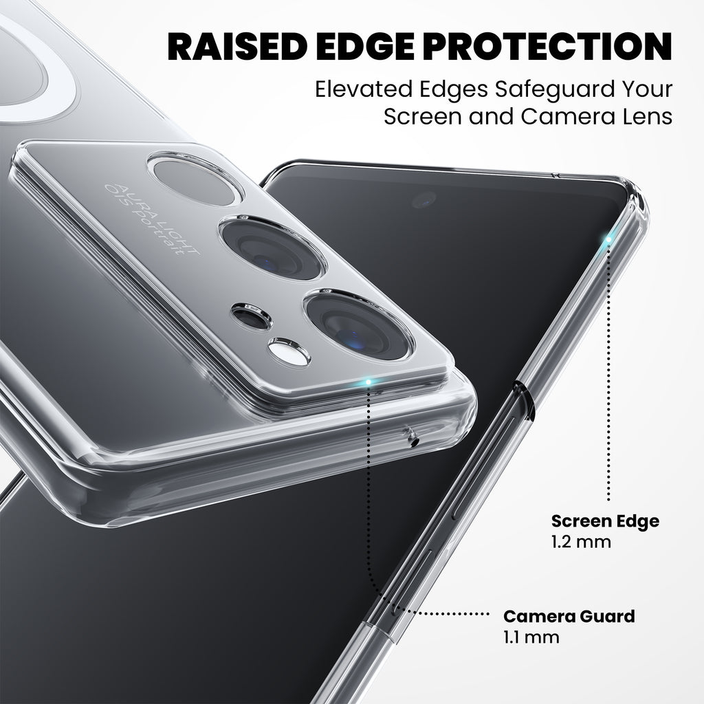 Anti-Yellow Magsafe Clear Case - Vivo V29