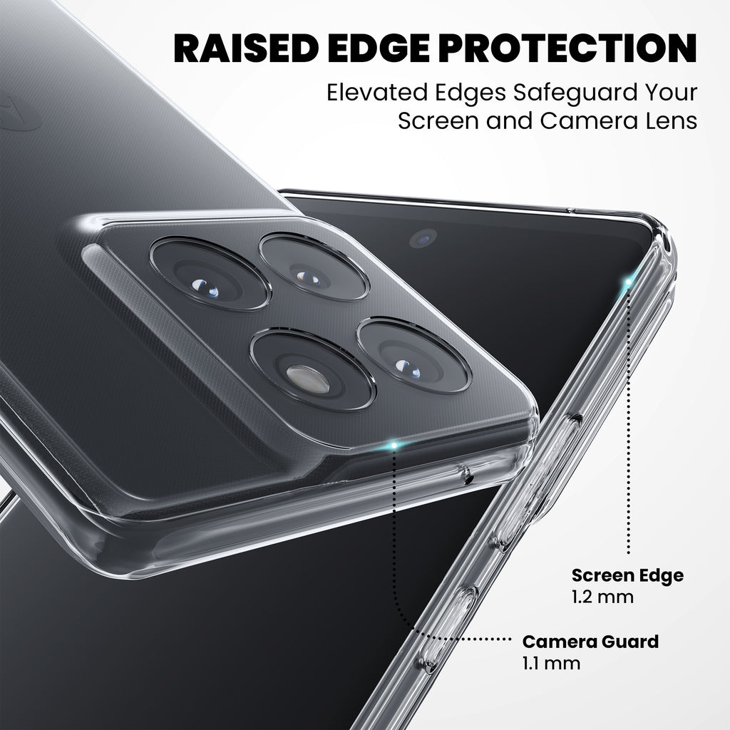Anti-Yellow Clear Case - Moto G77 Power
