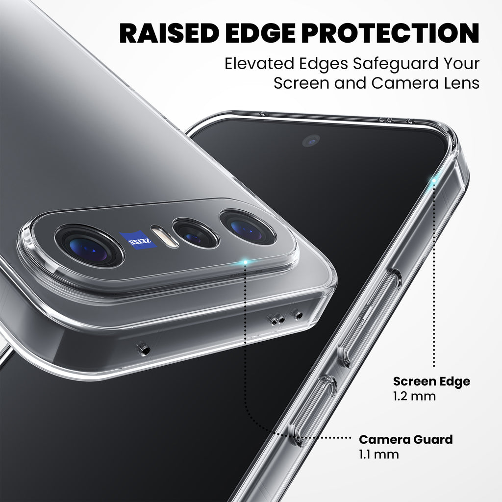 Anti-Yellow Clear Case - Vivo X300 FE