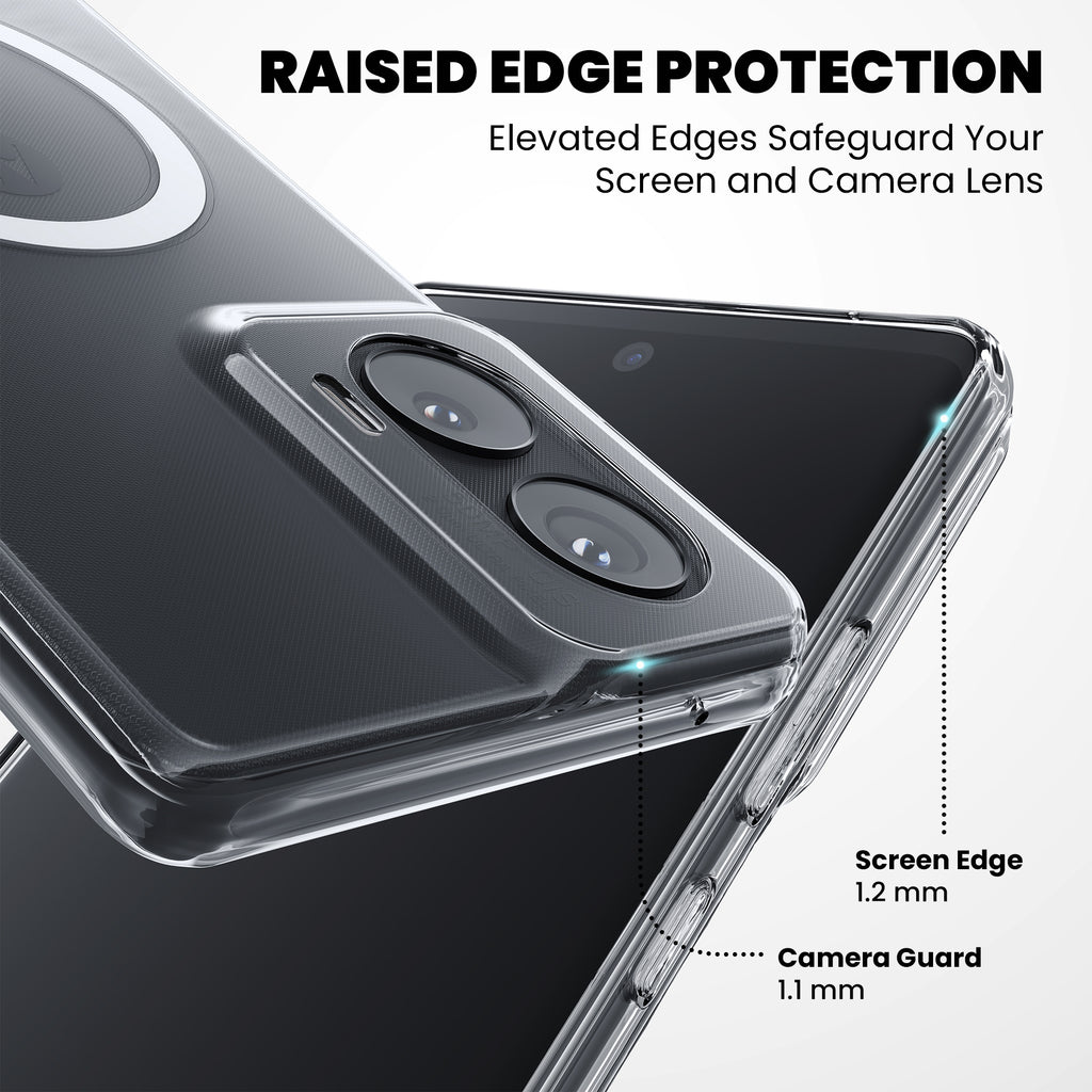 Anti-Yellow Magsafe Clear Case - Moto G35 5G