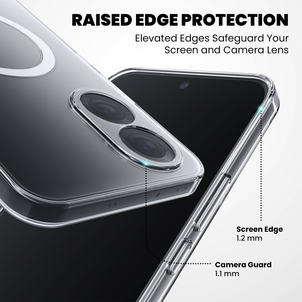 Anti-Yellow Magsafe Clear Case - Redmi A7 Pro 5G