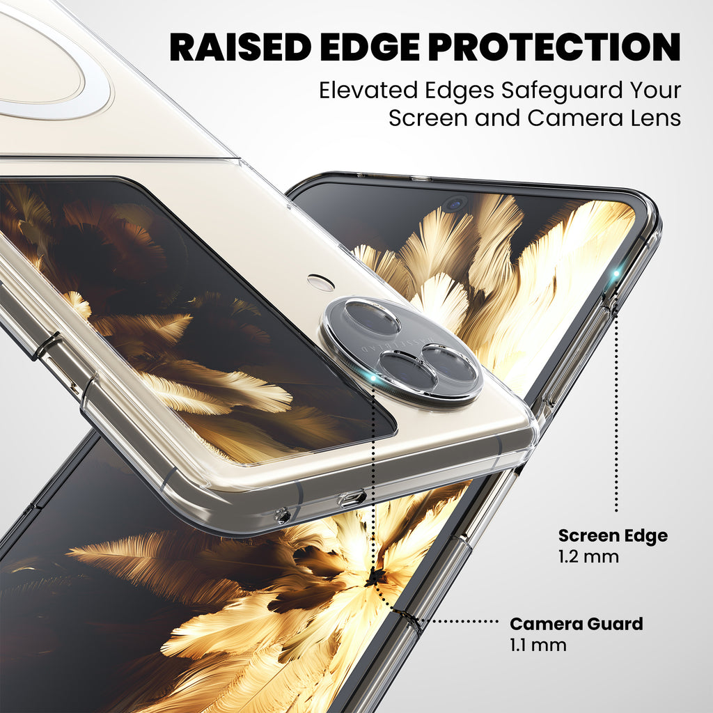 Anti-Yellow Magsafe Clear Case Oppo N Series