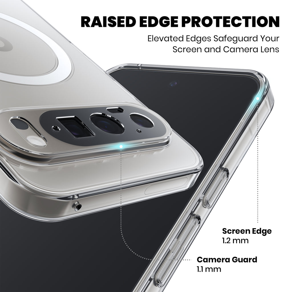 Anti-Yellow Magsafe Clear Case Google Pixel